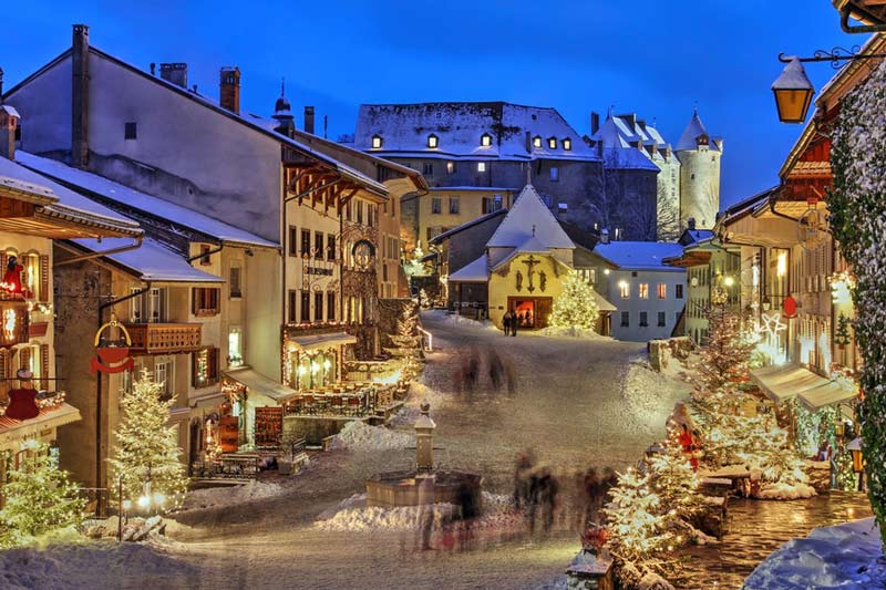 زمستان در سوئیس