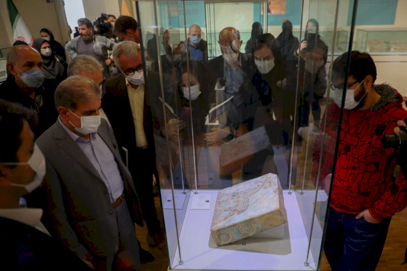 برگزاری نمایشگاه آجرهای لعابدار استردادی از سوئیس در موزه ملی