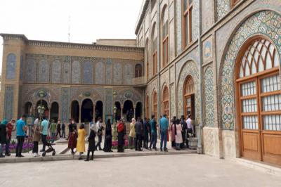 هدایای کاخ گلستان به گردشگران نوروزی