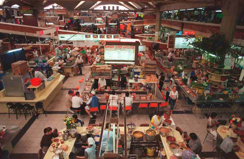 بازار سن خوان در مکزیکو سیتی