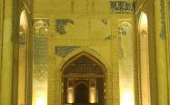 بقایای کاشیکاری مسجد جامع