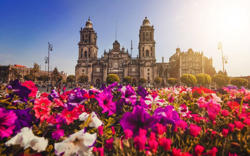 بناهای تاریخی در مکزیکو سیتی