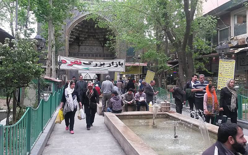 ورودی مسجد شاه تهران