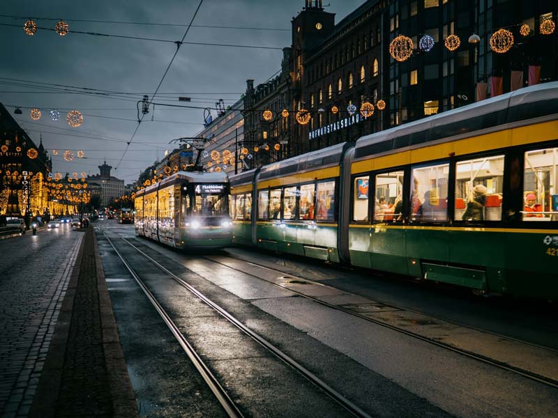 حمل و نقل عمومی در فنلاند