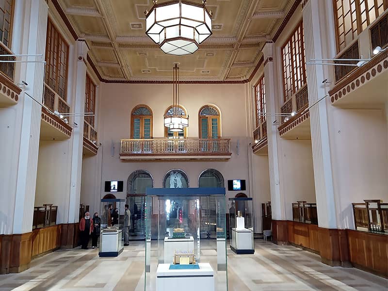فضای داخلی موزه بانک ملی ایران