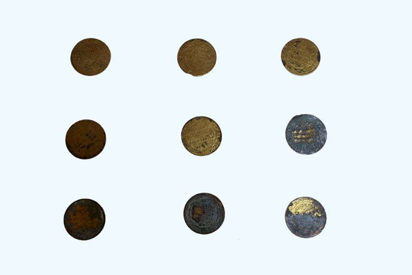 کشف و ضبط ۹ سکه تاریخی در بندرعباس