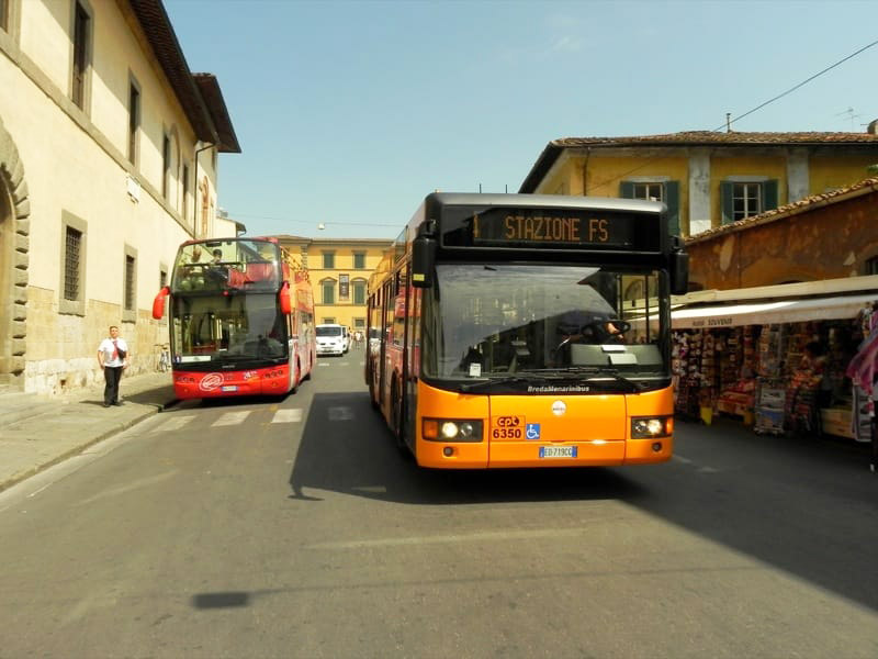 حمل و نقل عمومی در پیزا