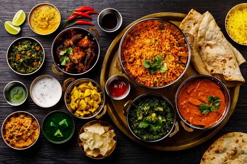 انواع غذاهای هندی