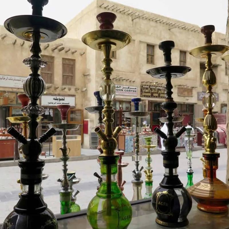 قلیان های عربی در بازار قطر
