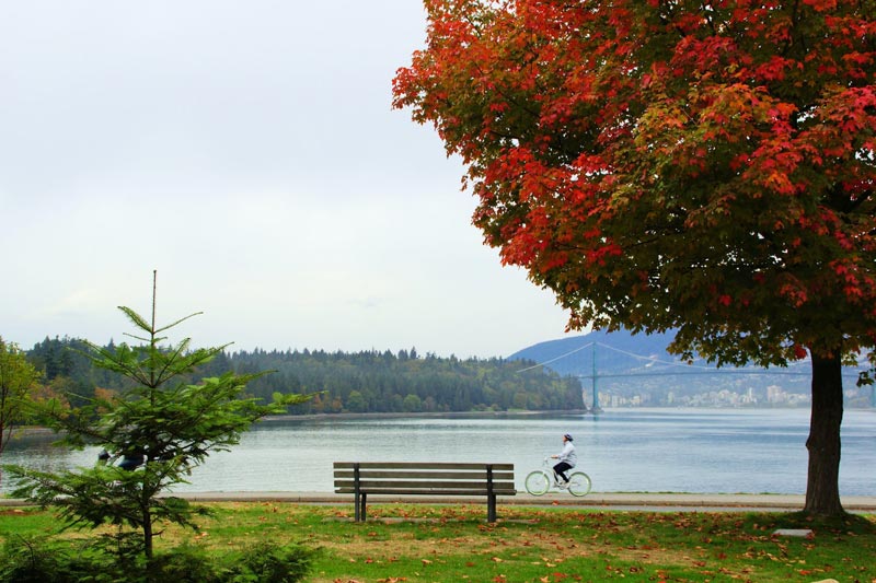 پاییز در ونکوور