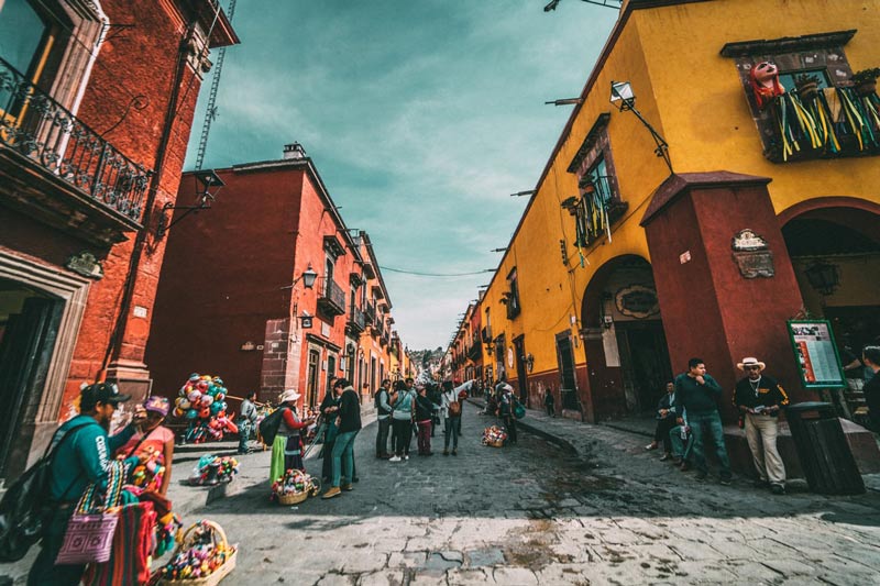 خیابان‌های در مکزیک