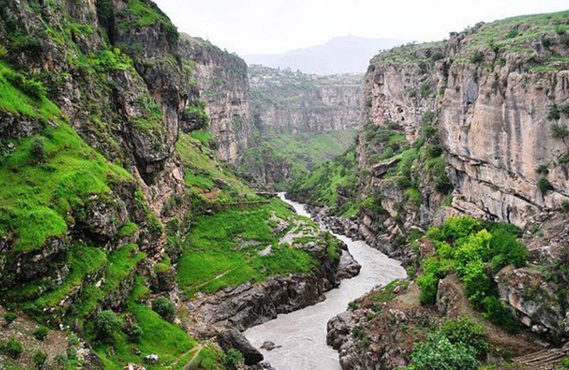 رودخانه سیمره در شهرستان سیروان ایلام