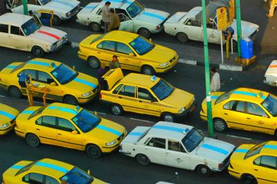 کرایه تاکسی مناطق تهران به گزارش سازمان مدیریت و نظارت بر تاکسیرانی