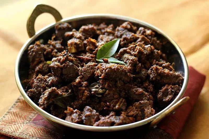 بیف روست و پاروتا، از غذاهای هندی