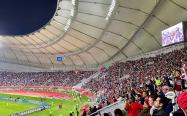 حضور تماشاچیان در استادیوم خلیفه قطر