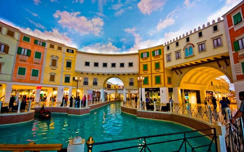 مرکز خریدی با ساختاری شبیه به ونیز در دوحه