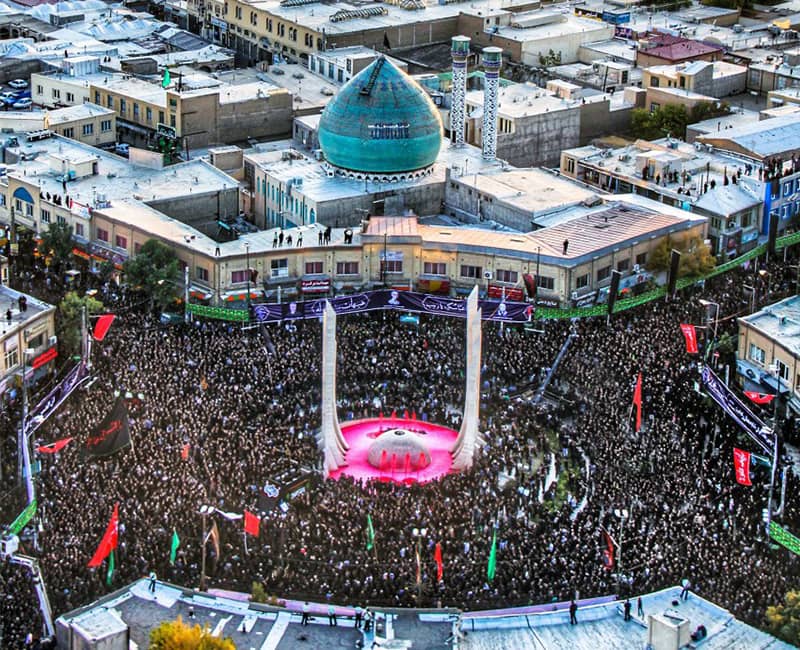 عزاداری تاسوعا در زنجان