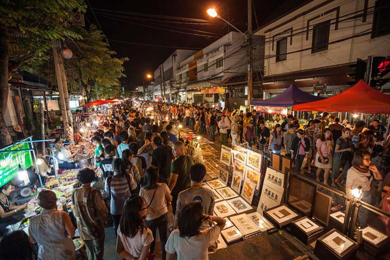 بازار دروازه‌ چیانگ مای