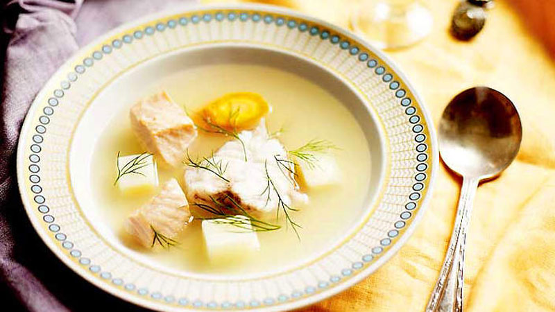 سوپ ماهی در روسیه