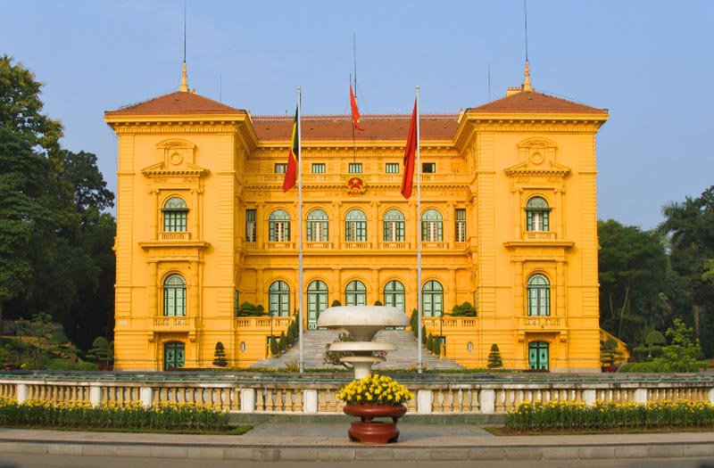 کاخ ریاست جمهوری هوشی مین هانوی