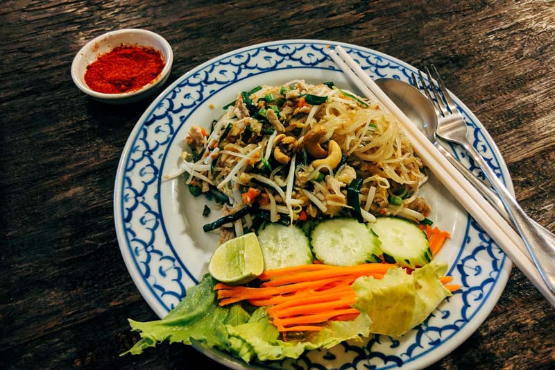 غذاهای ارزان در چیانگ مای