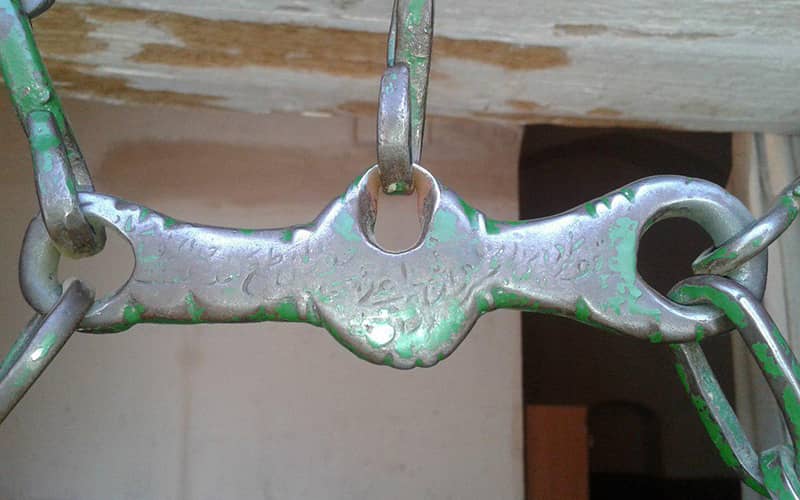 قفلی قدیمی در مسجد خوزان