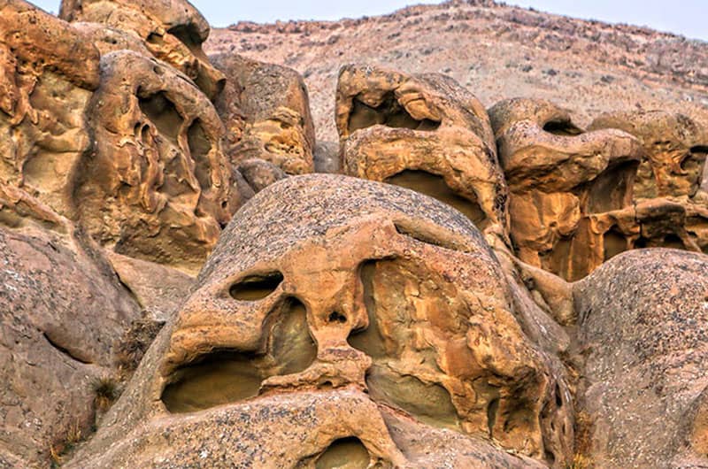 صخره‌های ارواح سنگی وردیج