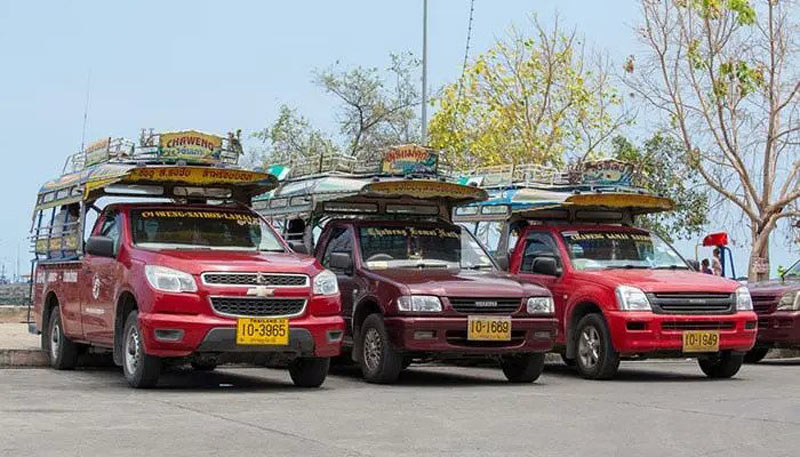 حمل و نقل عمومی در جزیره پانگان