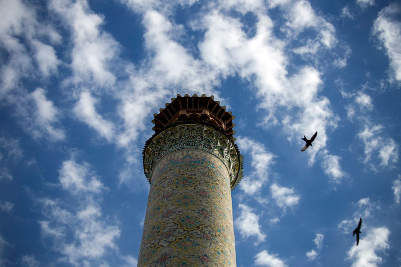 مناره‌های مسجد جامع قزوین