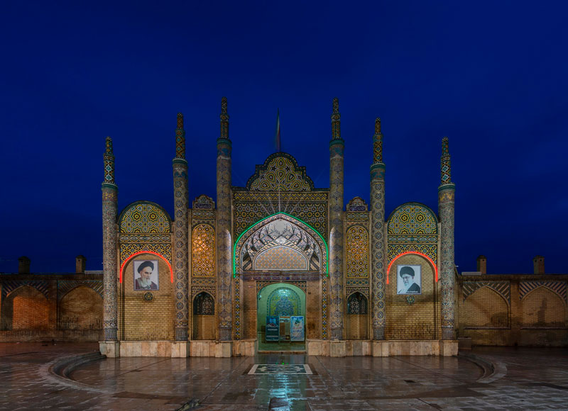 ورودی شاهزاده حسین قزوین
