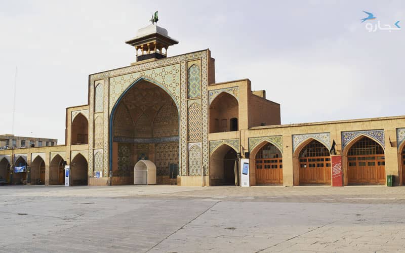 ایوان و طاق نمای مسجدی تاریخی