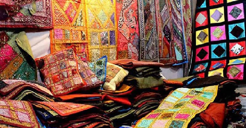 بازارچه سنتی ترکمن در متل قو