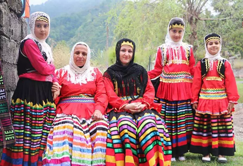 لباس محلی زنان گیلک