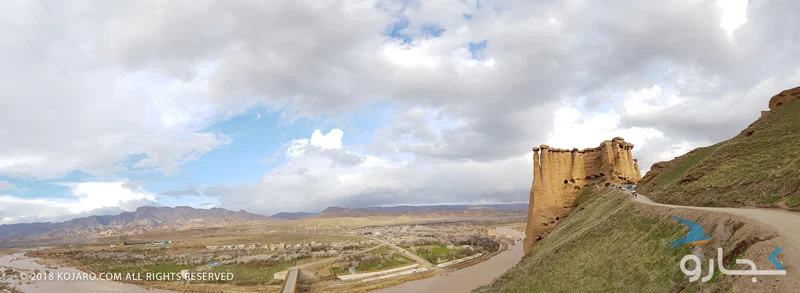 قلعه بهستان و شهر ماهنشان