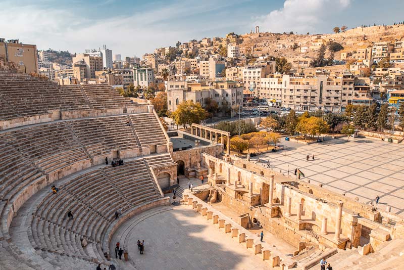 آمفی تئاتر رومی امان در اردن