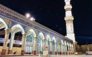 رواق‌ها و مناره مسجد جمکران