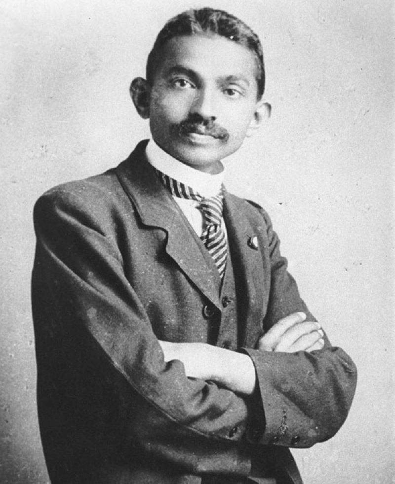 گاندی در جوانی