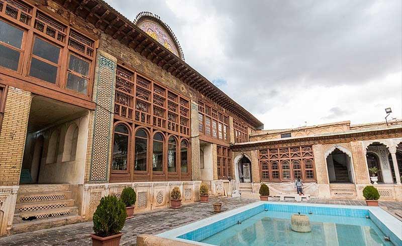 نمای خانه زینت الملک شیراز