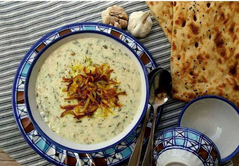 آش دوغ شیرازی