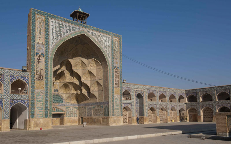 ورودی مسجد جامع قم