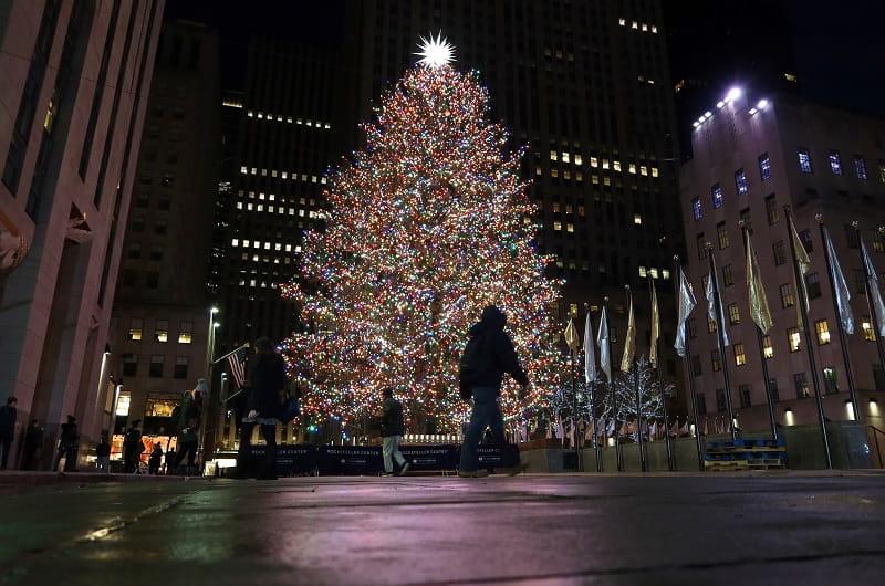 درخت کریسمس در آمریکا