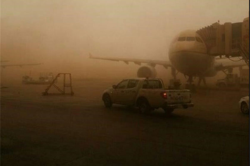 کل پروازهای خوزستان تا اطلاع ثانوی لغو شد