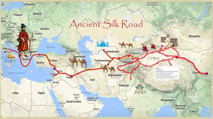 Silk Road in Iran