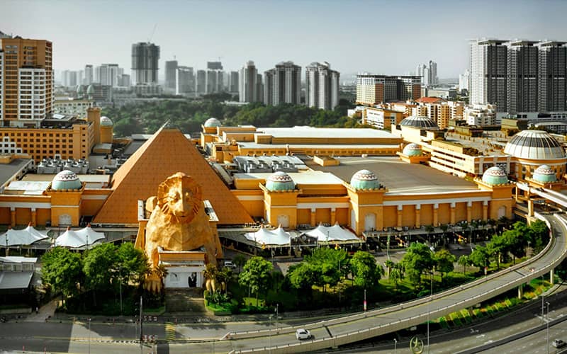 ساختمان سان وی پیرامید در مالزی با الهام از طراحی اهرام مصر