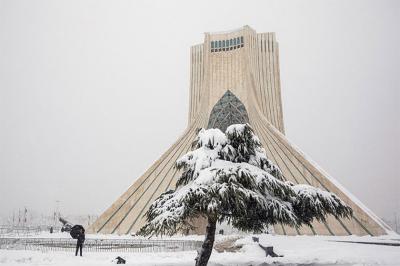 پیش‌بینی برف و کولاک در تهران