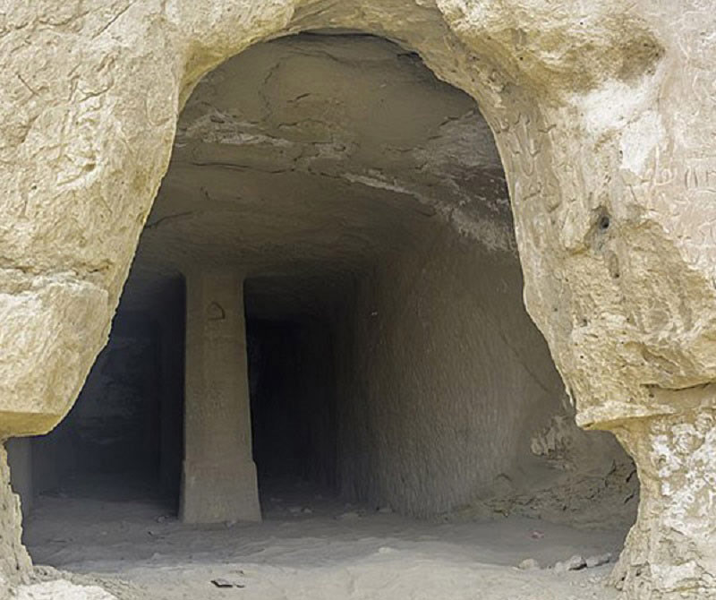 غار سادرمن بندر جاسک