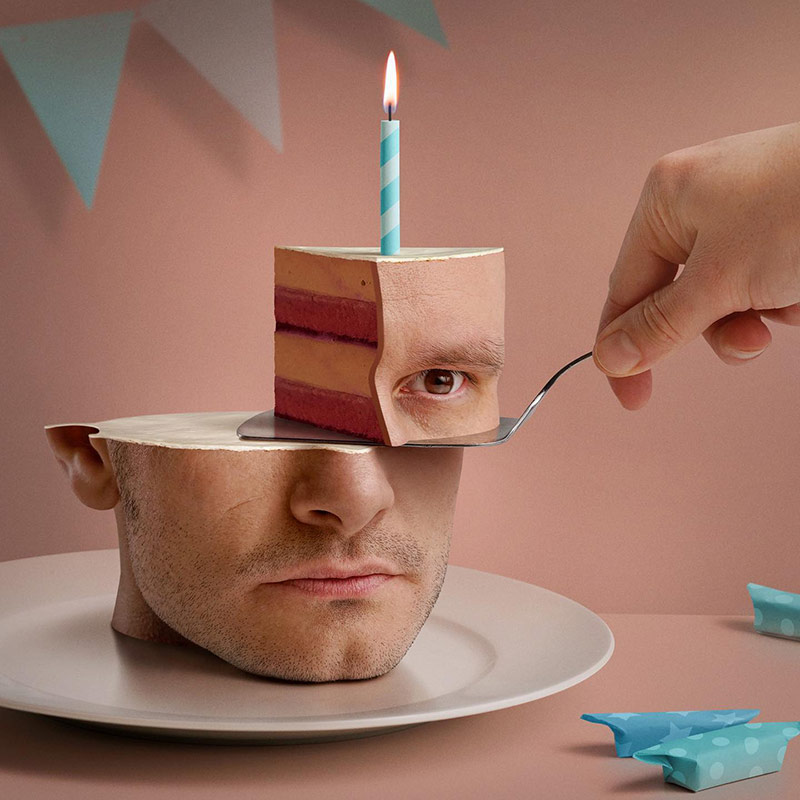 کیک تولد خودت باش؛ اثر Stas Novikov 