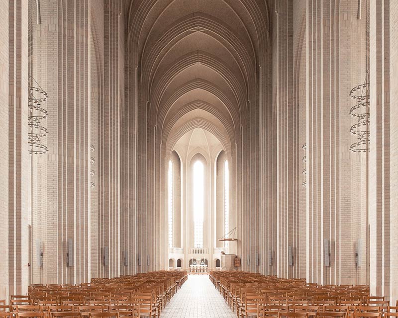 کلیسایی مدرن در کپنهاگ دانمارک ؛ منبع و عکاس: Thibaud Poirier 