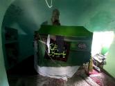 فضای داخل مقبره جرجیس نبی در سمنان، منبع عکس گوگل مپ؛ عکاس: نیما مجد آرا