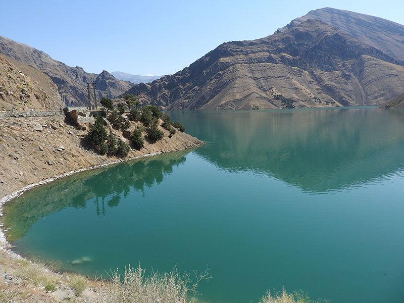 دریاچه سبز سد کرج؛ منبع عکس؛ گوگل مپ؛ عکاس: الرحال العراقی